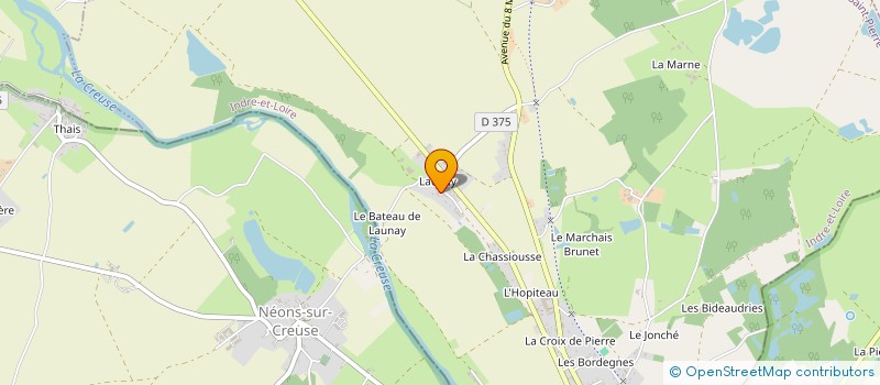 localisation de l'entreprise LES PETITS NOYERS à TOURNON-SAINT-PIERRE