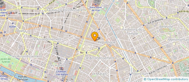 localisation de l'entreprise LES PETITS OURSONS  PARIS