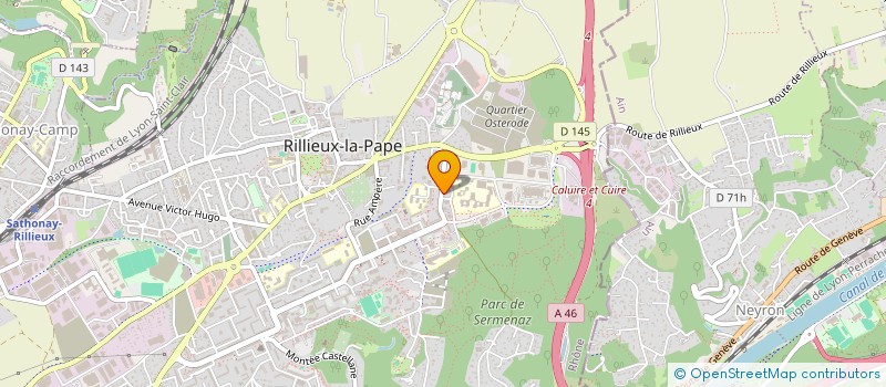 localisation de l'entreprise LES PETITS OVALIENS à RILLIEUX-LA-PAPE