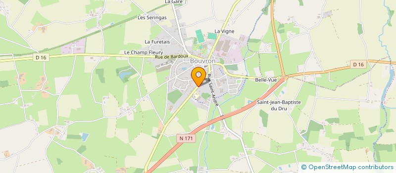 localisation de l'entreprise LES PETITS PALAIS à BOUVRON