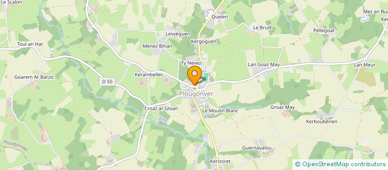 localisation de l'entreprise LES PETITS PANIERS  BELLE-ISLE-EN-TERRE