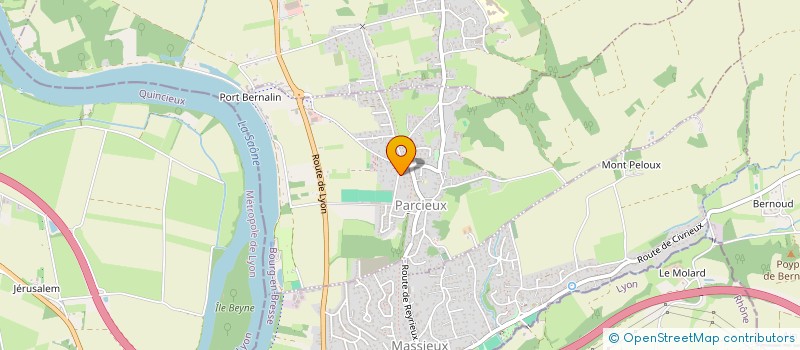 localisation de l'entreprise LES PETITS PAPILLONS  PARCIEUX