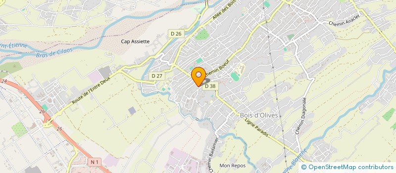 localisation de l'entreprise LES PETITS PAS DU BONHEUR à SAINT-PIERRE