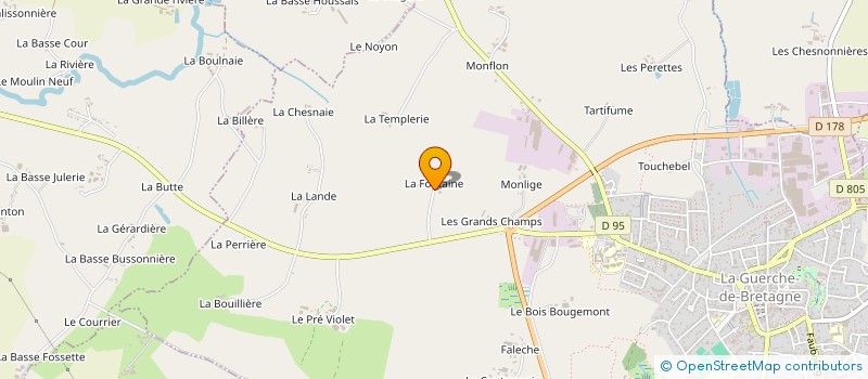 localisation de l'entreprise LES PETITS PAVES  VISSEICHE