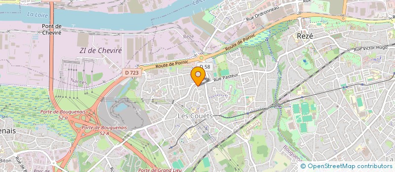 localisation de l'entreprise LES PETITS PAVES à BOUGUENAIS