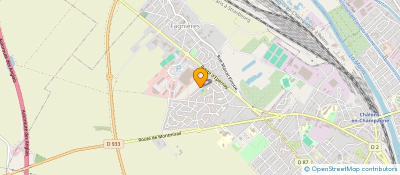 localisation de l'entreprise LES PETITS PETONS  FAGNIERES