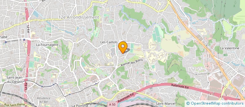 localisation de l'entreprise LES PETITS PETONS à MARSEILLE