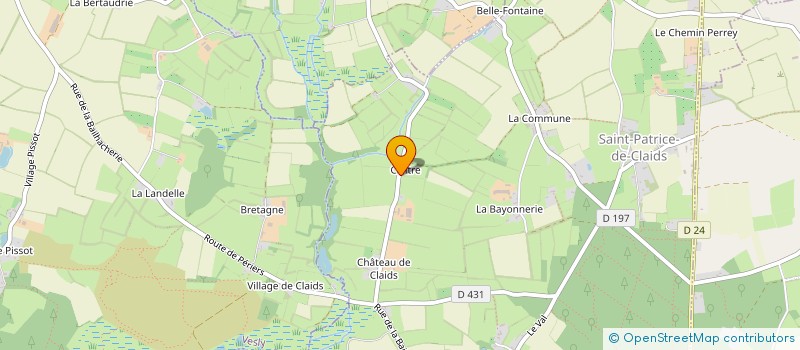 localisation de l'entreprise LES PETITS PETONS  MILLIERES