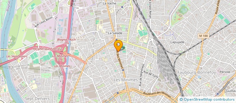 localisation de l'entreprise LES PETITS PIEDS à TOULOUSE