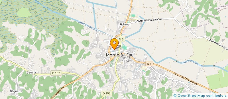 localisation de l'entreprise LES PETITS PIEDS à MORNE-A-L'EAU