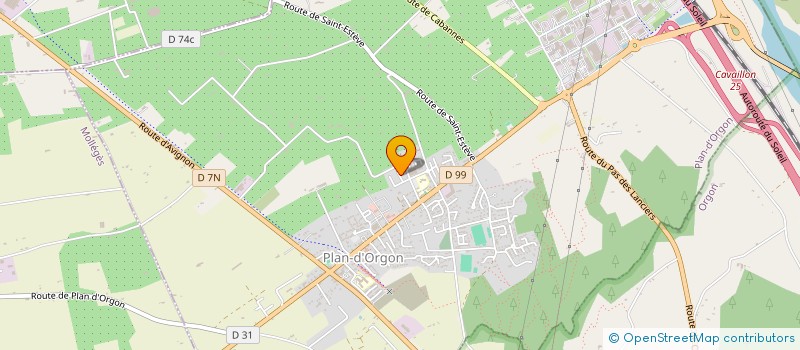 localisation de l'entreprise LES PETITS PLANAIS à PLAN D'ORGON
