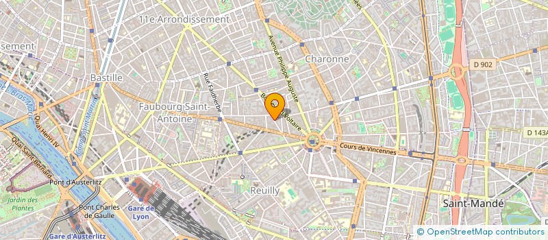 localisation de l'entreprise LES PETITS PLATS à PARIS