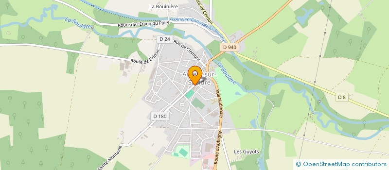 localisation de l'entreprise LES PETITS PLUMEUX à ARGENT-SUR-SAULDRE