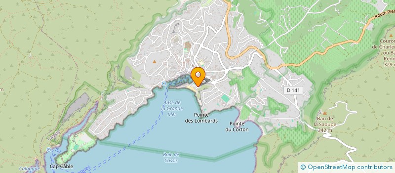 localisation de l'entreprise LES PETITS POILUS  CASSIS