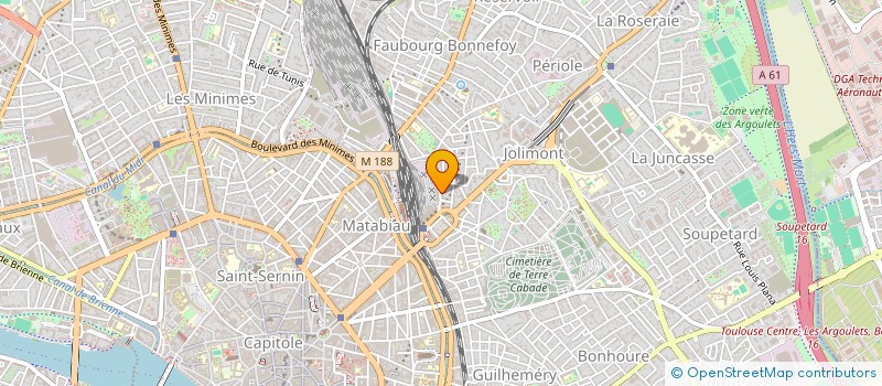 localisation de l'entreprise LES PETITS POIS SONT ROUGES à TOULOUSE