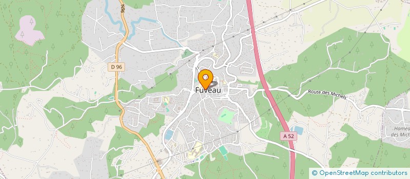 localisation de l'entreprise LES PETITS POIS SONT ROUGES AND CO  FUVEAU