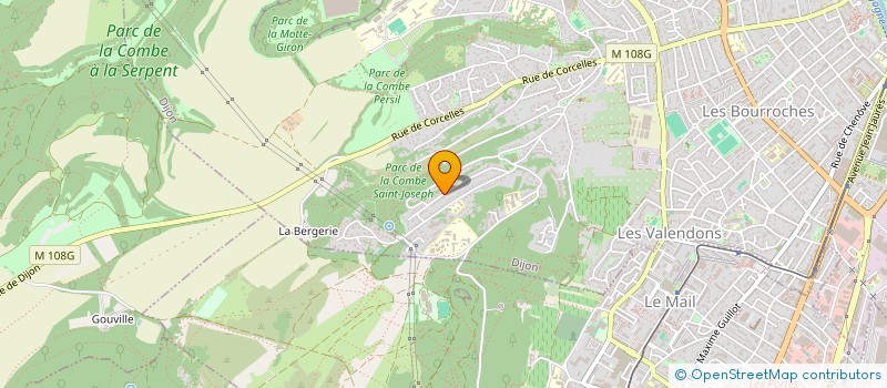 localisation de l'entreprise LES PETITS POTS DE MAMAN  DIJON