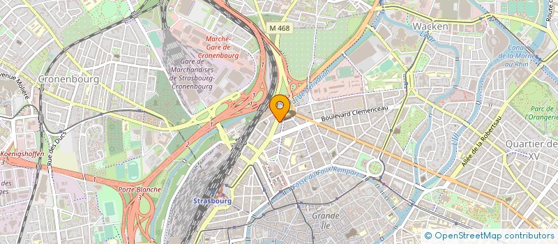 localisation de l'entreprise LES PETITS PRECIEUX  STRASBOURG