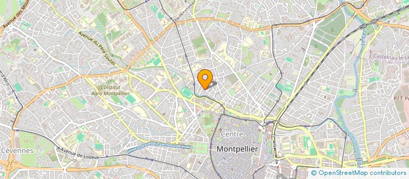 localisation de l'entreprise LES PETITS PRINCES à MONTPELLIER