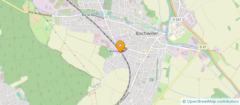 localisation de l'entreprise LES PETITS PRINCES  BISCHWILLER