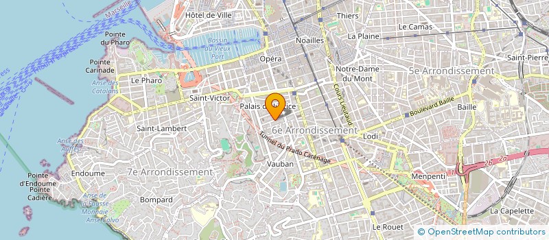 localisation de l'entreprise LES PETITS PRINCES B612 à MARSEILLE