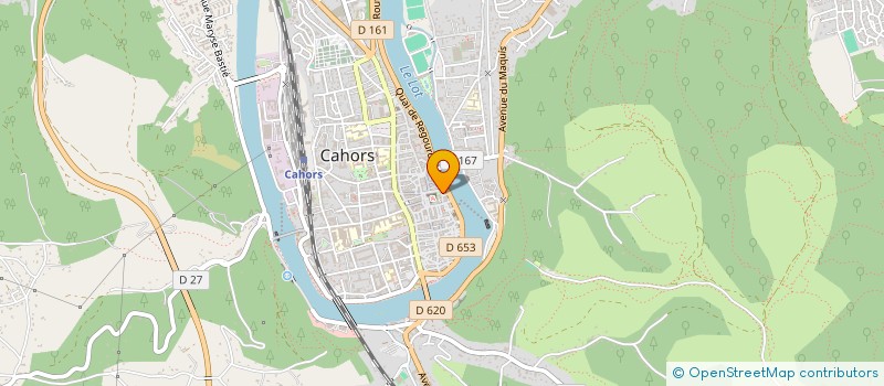 localisation de l'entreprise LES PETITS PRODUCTEURS - SAVEURS QUERCY à CAHORS