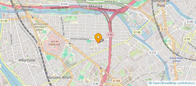 localisation de l'entreprise LES PETITS PROFIT à MAISONS-ALFORT