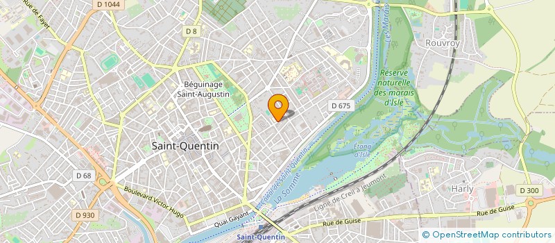localisation de l'entreprise LES PETITS QUENTINS à SAINT-QUENTIN