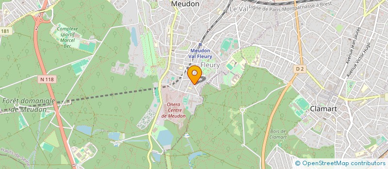 localisation de l'entreprise LES PETITS RENOVATEURS à MEUDON