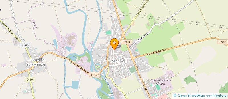 localisation de l'entreprise LES PETITS REVEURS à STENAY