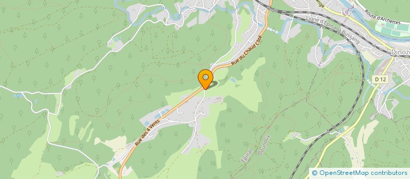 localisation de l'entreprise LES PETITS RUISSEAUX  JEUXEY