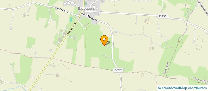 localisation de l'entreprise LES PETITS SABOTS DANS LES GROS  BAZOUGERS