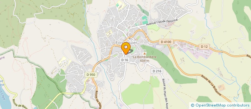 localisation de l'entreprise LES PETITS SAINTS à FORCALQUIER