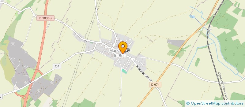 localisation de l'entreprise LES PETITS SKIS  MARSANNAY-LE-BOIS