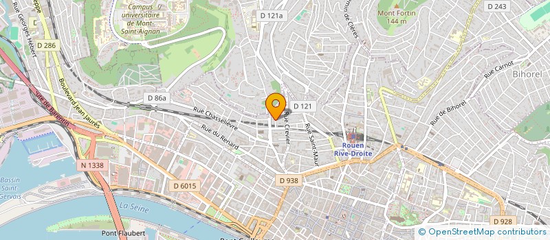 localisation de l'entreprise LES PETITS SORBETS à ROUEN