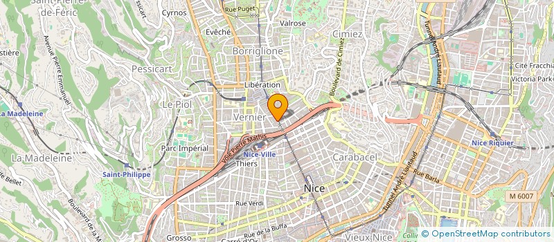 localisation de l'entreprise LES PETITS SOULIERS à NICE