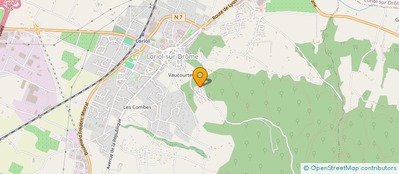 localisation de l'entreprise LES PETITS TAMIS LORIOLAIS  LORIOL-SUR-DROME