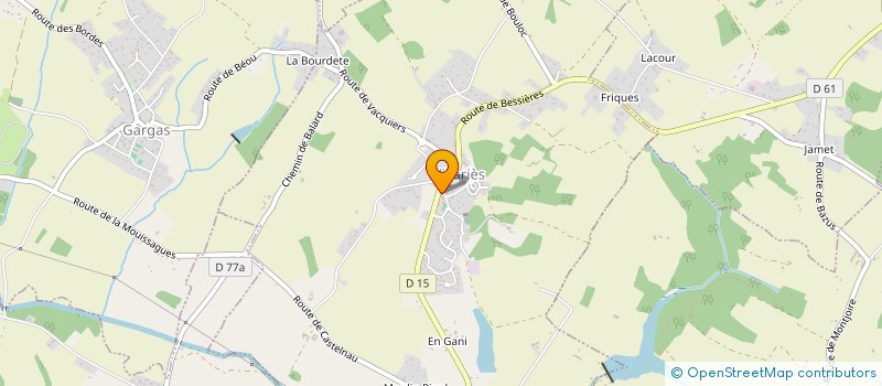 localisation de l'entreprise LES PETITS 'TOUS  VILLARIES