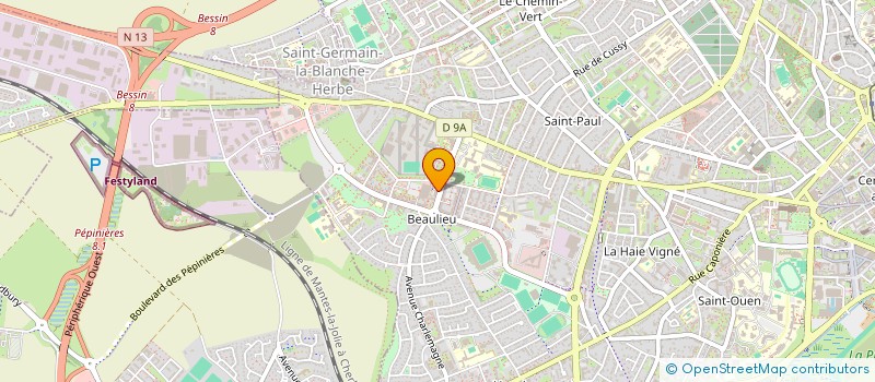 localisation de l'entreprise LES PETITS TRESORS à CAEN