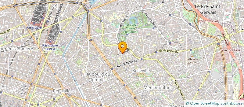 localisation de l'entreprise LES PETITS TRILINGUES  PARIS