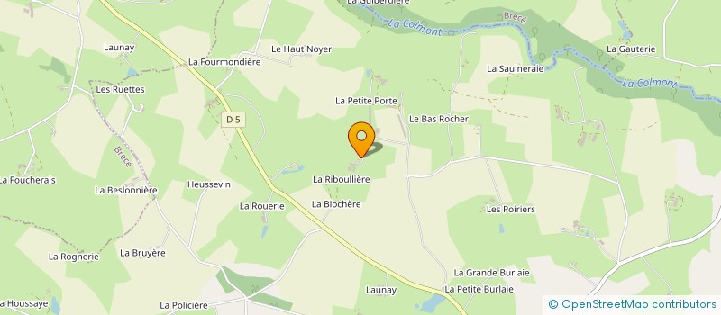 localisation de l'entreprise LES PETITS VEAUX  CHATILLON-SUR-COLMONT