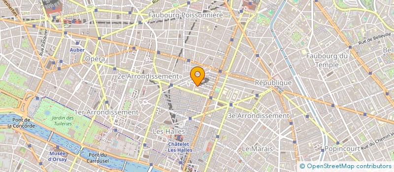 localisation de l'entreprise LES PETROLEUSES à PARIS