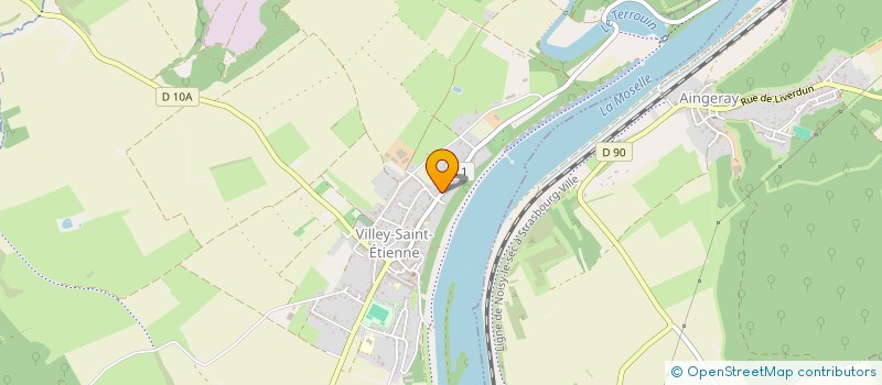 localisation de l'entreprise LES PEUPLES DE LA NUIT  VILLEY-SAINT-ETIENNE