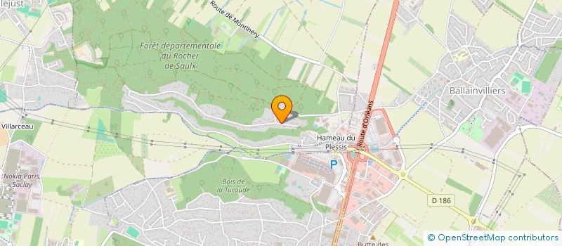 localisation de l'entreprise LES PEUPLIERS à ANTONY