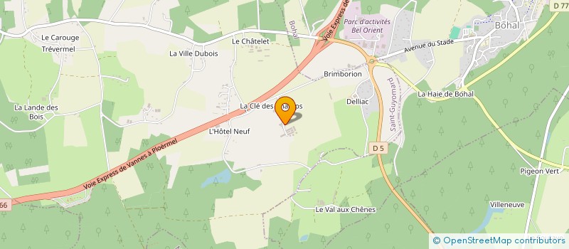 localisation de l'entreprise LES PEUPLIERS  SERENT