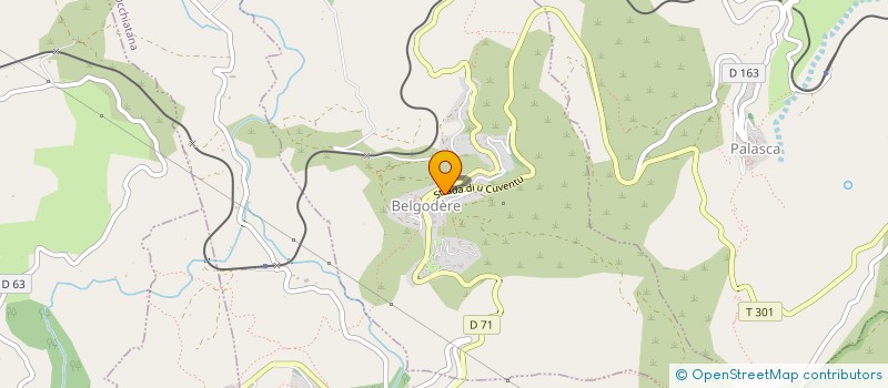 localisation de l'entreprise LES PHARMACIENS DE LOSARI  BELGODERE