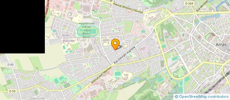 localisation de l'entreprise LES PHENATRES DE L'ARTOIS à ARRAS