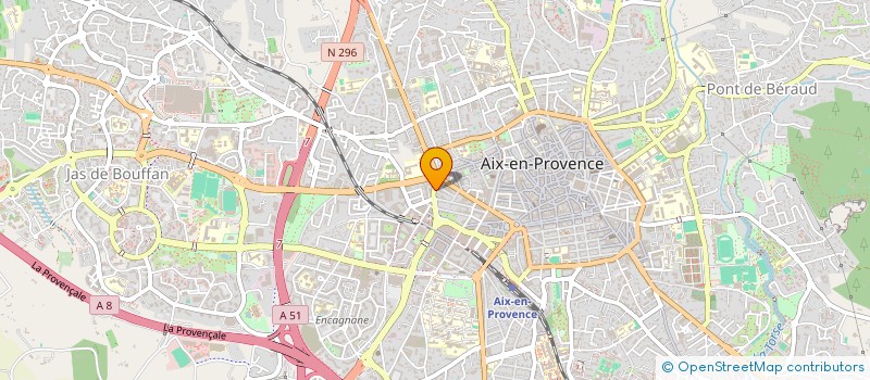localisation de l'entreprise LES PHILS D'ARIANE à AIX-EN-PROVENCE