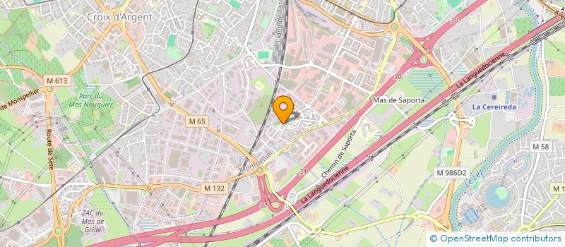 localisation de l'entreprise LES PHOTOGRAPHES ANONYMES à MONTPELLIER