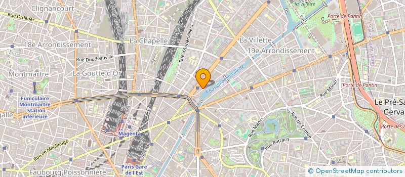 localisation de l'entreprise LES PHOTOGRAPHES ORGANISATION  PARIS